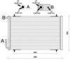 AUTOCLIMA 30311329CP Condenser, air conditioning